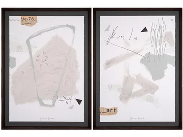 Nature I & II - Paper Painting by NOVOCUADRO ART COMPANY - view 2